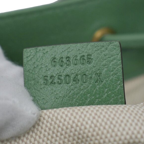 GUCCI  Capri Striped Drawstring Woven fabric Bucket Backpack Bag Multicolor 6636 - Picture 13 of 13